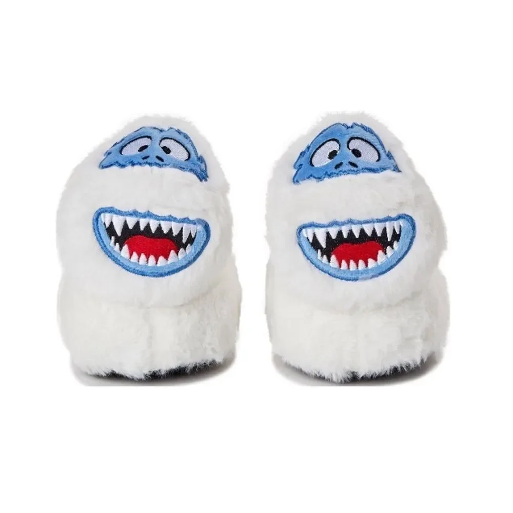 NWT Abominable Snowman Toddler Slippers size 1 Rudolph Reindeer Christmas